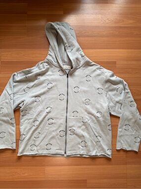Honor The Gift Inner City All Over Print Zip Hoodie XXL Gray